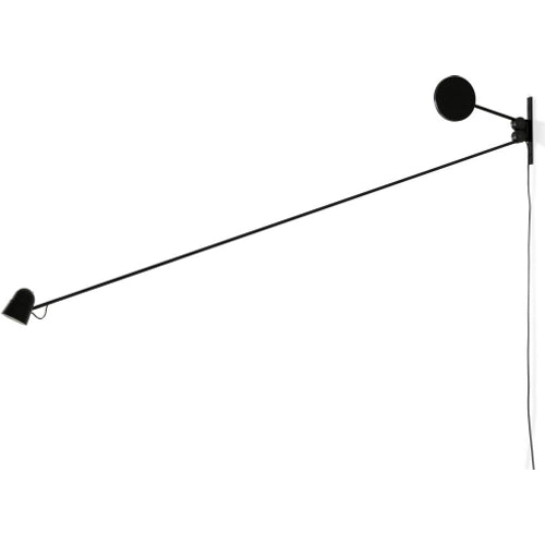 Photo of Counterbalance D73n - Black - Wall Lamps - Daniel Rybakken - Black