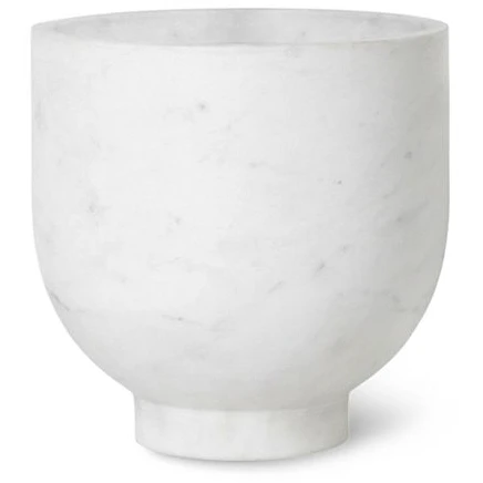 Alza Champagne Cooler - Skål - White Marble - Ø23 X H23 Cm