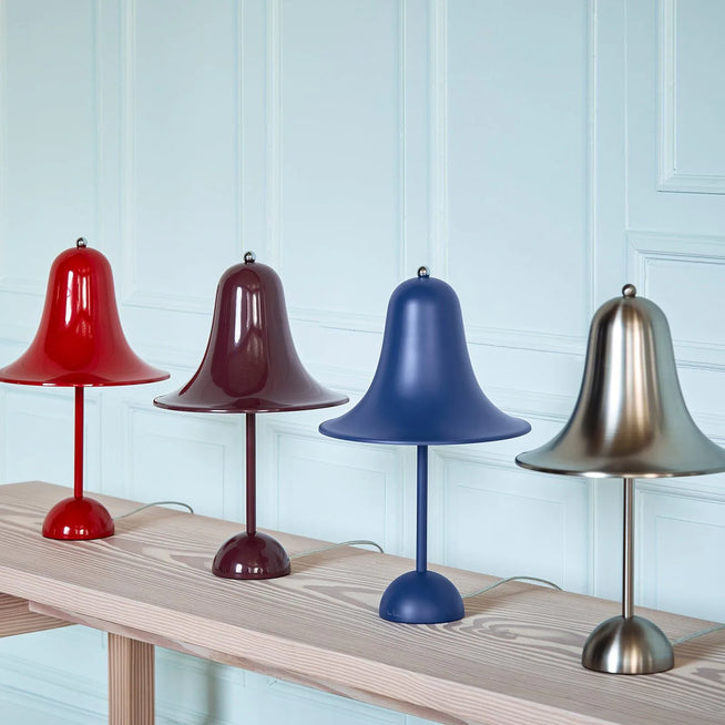 Photo of Pantop Table Lamp - Matt Black - Bordslampor - Verner Panton - Svart