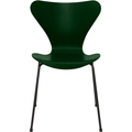 Thumbnail photo of Sjuan 3107 Evergreen Coloured Ash/black - Dining chairs - Arne Jacobsen - Green - Metal/wood