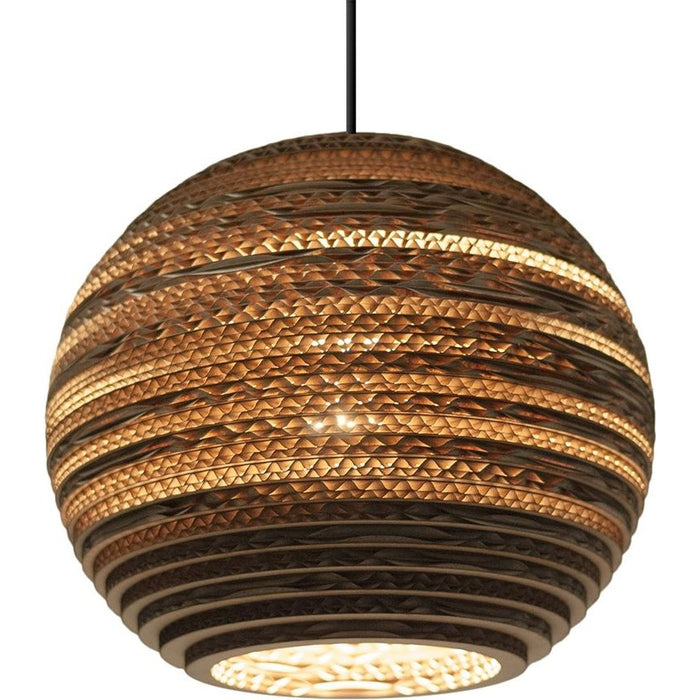 Photo of Moon 10 Hanging Lamp Natural - GP-161
