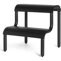 Up Step Stool - Children's stool - Black - W: 34 x H: 36.2 x D: 35.7 cm