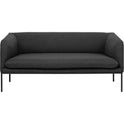 Turn Sofa / 2-seater - 2 Personers Sofa - Black - Fiord - Dark