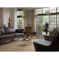 Occasional Table Ltr Top White Underframe Chrome - Small Table & Side Table - Charles & Ray Eames - White - Metal/Wood