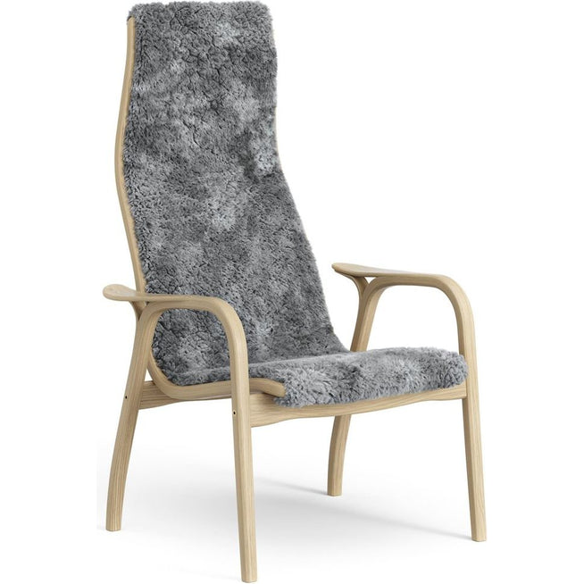 Photo of Lamini Children's Arm Chair Laquered Oak/sheep Skin