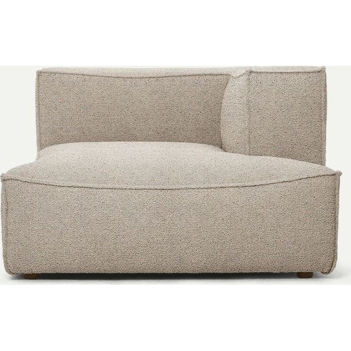Photo of Catena Sofa Chaise Longue Right L601 Confetti Boucle 108x108 Cm - Light Grey