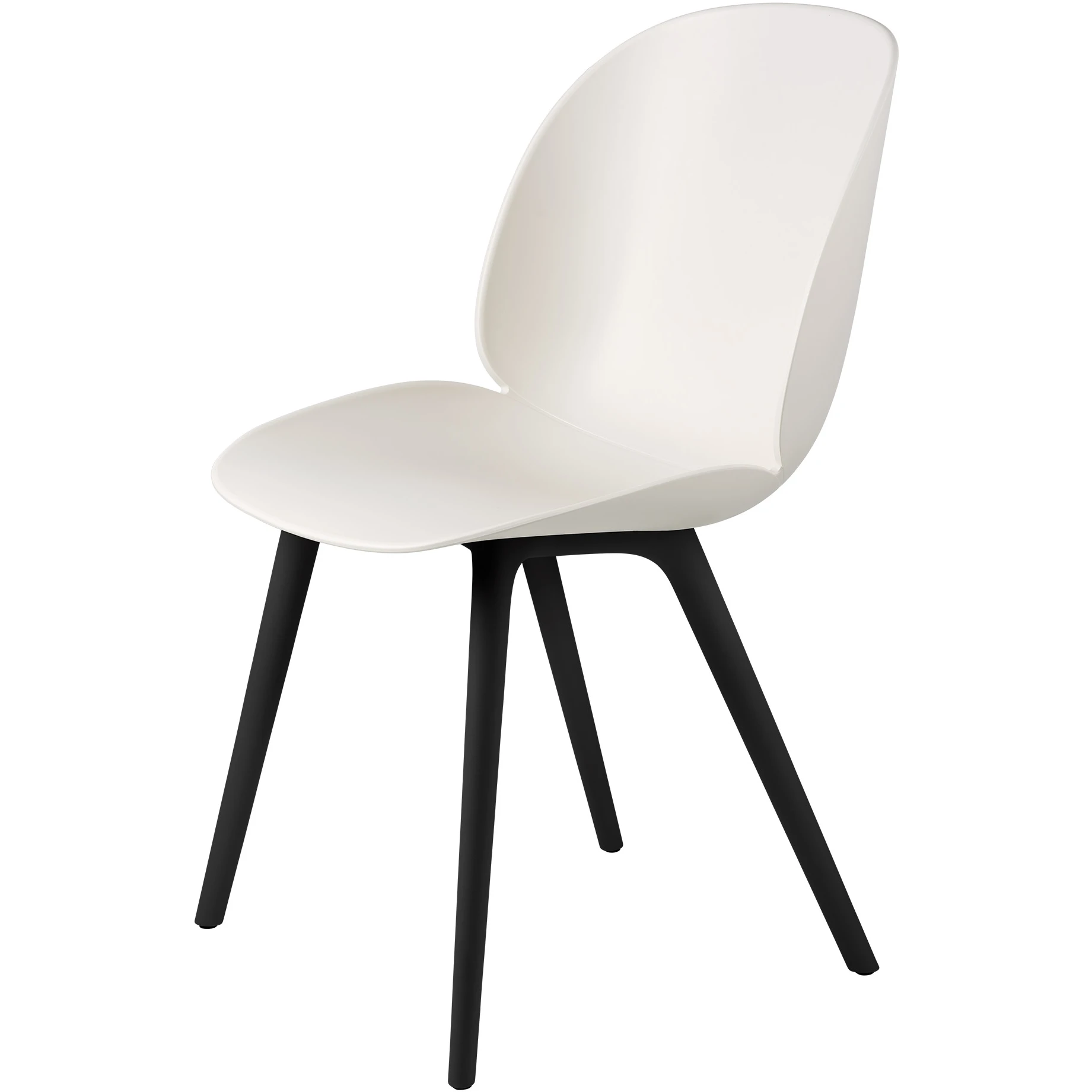 Beetle Dining Chair Plastic Un-upholstered