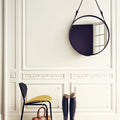 Thumbnail photo of Adnet Wall Mirror, Circular Medium
