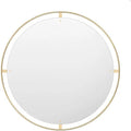 Thumbnail photo of Nimbus Mirror Ø110, Polished Brass - Full Body Mirrors - Krøyer-setter-lassen - Gold