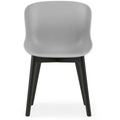 Thumbnail photo of Hyg Chair Wood - Dining Chair - Grey - Black Oak - H: 84 x L: 54 x D: 53.5 x Sh: 46 cm
