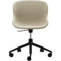 Hyg Chair Swivel Base 5w Gaslift - Full Upholstery - Office Chair - Seat: Main Line Flax 20