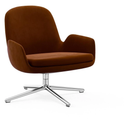 Era Lounge Chair Low Swivel Alu