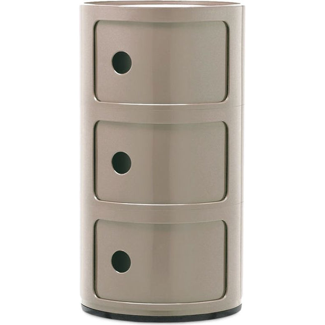 Photo of Modular 4967, Black, 3 Compartments - Hurtsar - Anna Castelli Ferrieri - Svart - Plast