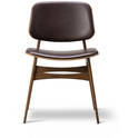 Søborg 3052 Wood Base Chair - Front Upholstered