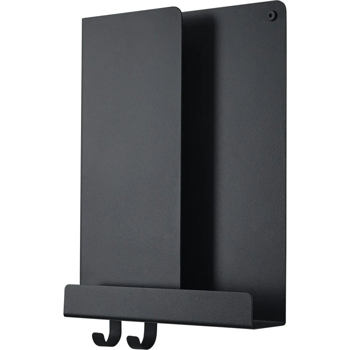 Photo of Folded Shelves Xs - Black - Wall Shelves - Metal
