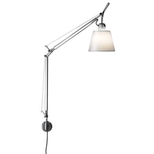 Tolomeo Basculante Parete, Satin Shade without Wall Mount