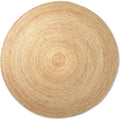 Thumbnail photo of Eternal Round Jute Rug - Natural Fra Ferm Living