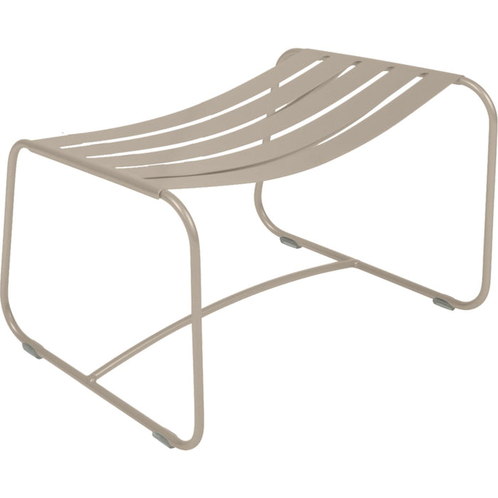 Surprising Footrest, Nutmeg - Outdoor Stools & Poufs - Harald Guggenbichler - Green, Grey - Metal