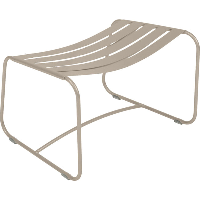 Photo of Surprising Footrest, Nutmeg - Outdoor Stools & Poufs - Harald Guggenbichler - Green, Grey - Metal