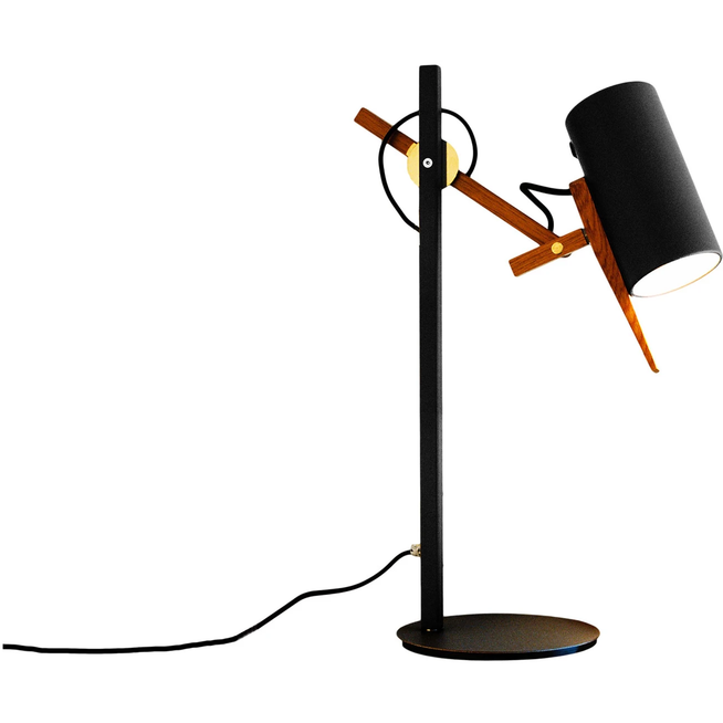 Photo of Scantling S - Black - Table lamps - Mathias Hahn - Black