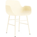 Form Armchair Steel - Spisebordsstol - Steel /