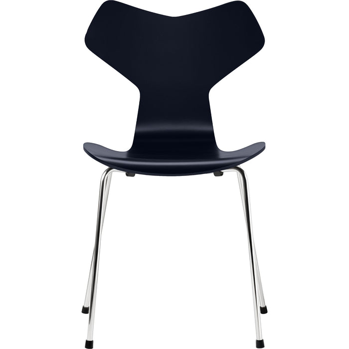 Photo of 3130 Grand Prix Chair - Lacquered - Chromed Steel Base