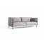 Silhouette 3 Seater Low Back Sofa