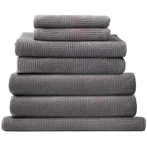 Photo of Gitte Lægård Towel Set with Bath Mat - R33