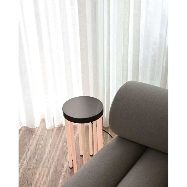 Photo of Neon Floor Lamp/Side Table Bronze