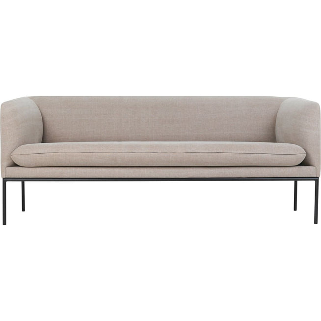 Photo of Turn 3-seater Cotton Linen B: 200 Cm - Natural
