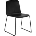 Thumbnail photo of Just Chair Black, Black Edge, Black Metal Stand