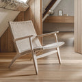 Thumbnail photo of CH25 Lounge Chair - Soaped Oak