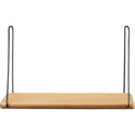 B145 Shelf W/brackets Shelf 20x45 Cm Oak
