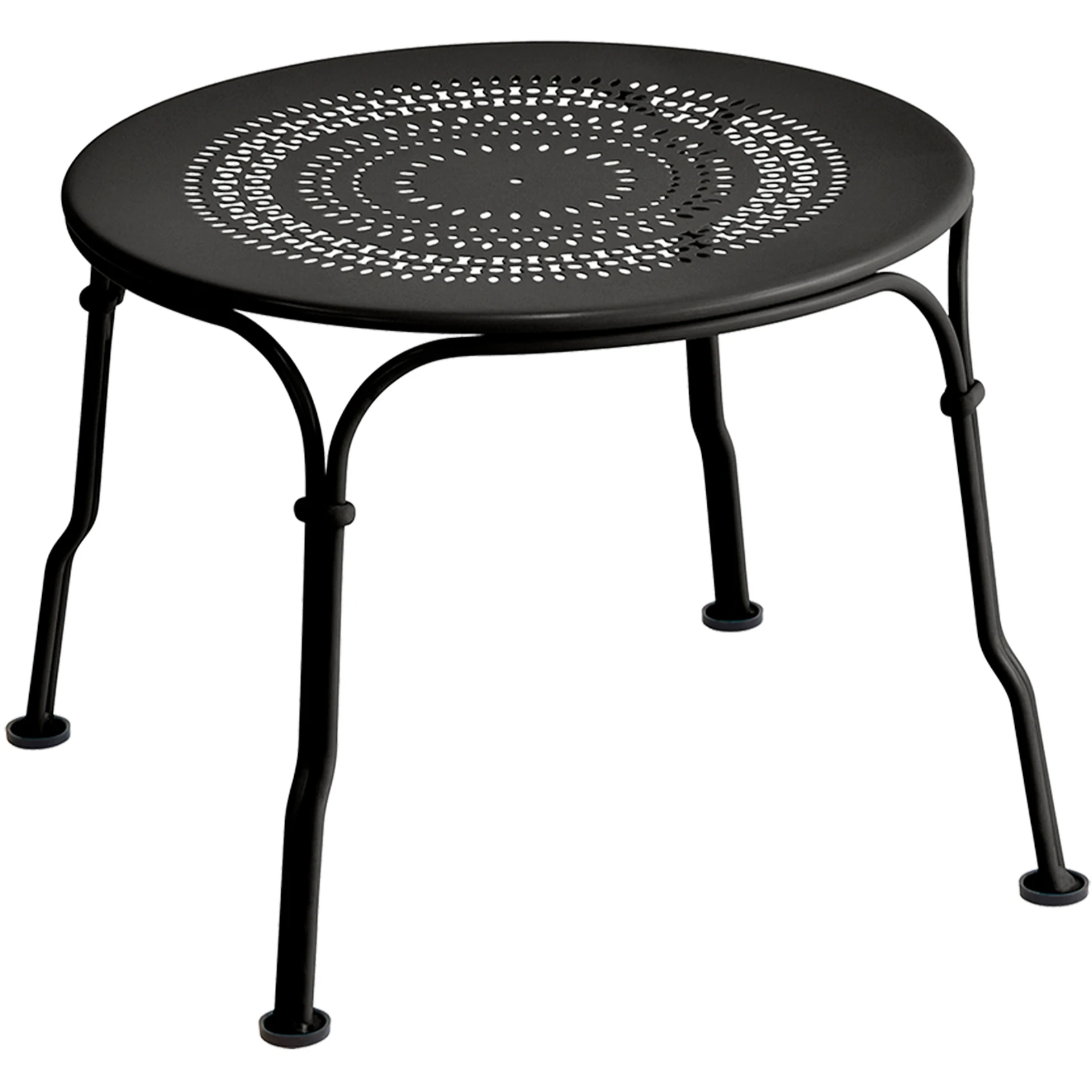 1900 Low Table, Liquorice - Small Tables & Side Tables Outdoor - Black - Metal