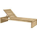 Thumbnail photo of Bk14 Sun lounger Teak