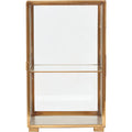 Thumbnail photo of Brass Glass Cabinet