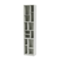 Thumbnail photo of Loom Slim Bookcase, Plinth H3 Cm - Nordic - Bokhyllor - Peter J. Lassen - Grå - Mdf