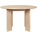Thumbnail photo of Bevel Table - Round - Spisebord - Bevel Table - Round Ø117 - White Oiled