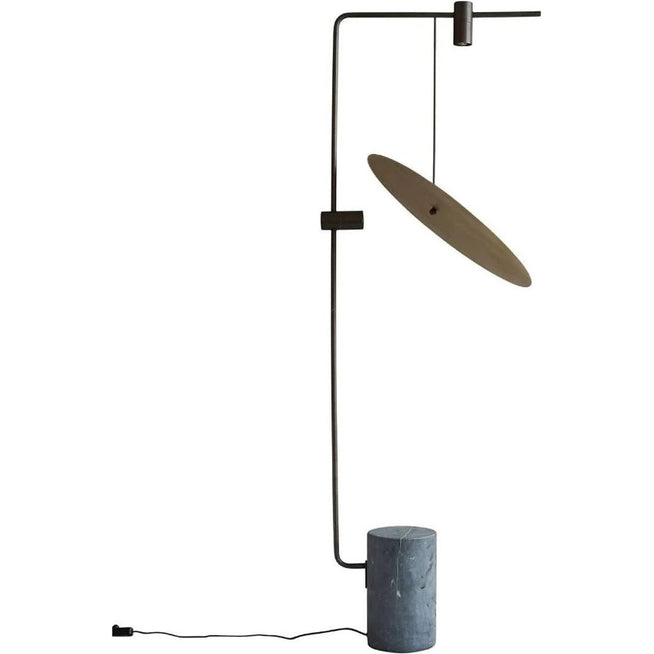 Photo of The Moon Floor Lamp Brass