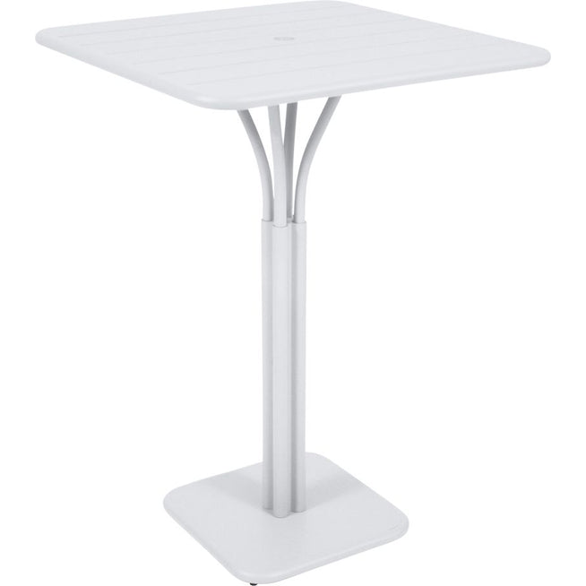 Photo of Luxembourg High Table Cotton White 01 - Matbord Utomhus - Frédéric Sofia - Vit - Metall
