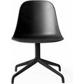 Thumbnail photo of Harbour Swivel Side Chair Black Aluminium Shell Black - Desk Chairs - Norm Architects - Black