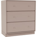 Thumbnail photo of Carry Dresser, Plinth H7 Cm - Mushroom - Byråer - Peter J. Lassen - Beige - Trä