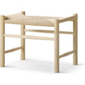 Thumbnail photo of J16 Stool Natural-Black Lacquered Oak