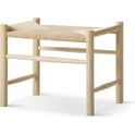 J16 Stool Natural-Black Lacquered Oak