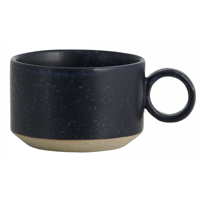 Photo of Grainy Tea Mug Dark Blue - Set of 4 Pieces