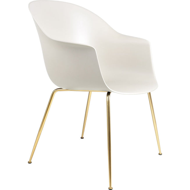 Photo of Bat Dining Chair, Un-Upholstered, Conic Base