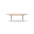 Thumbnail photo of Ch339 Dining table extendable with space for 2 inserts White oiled oak