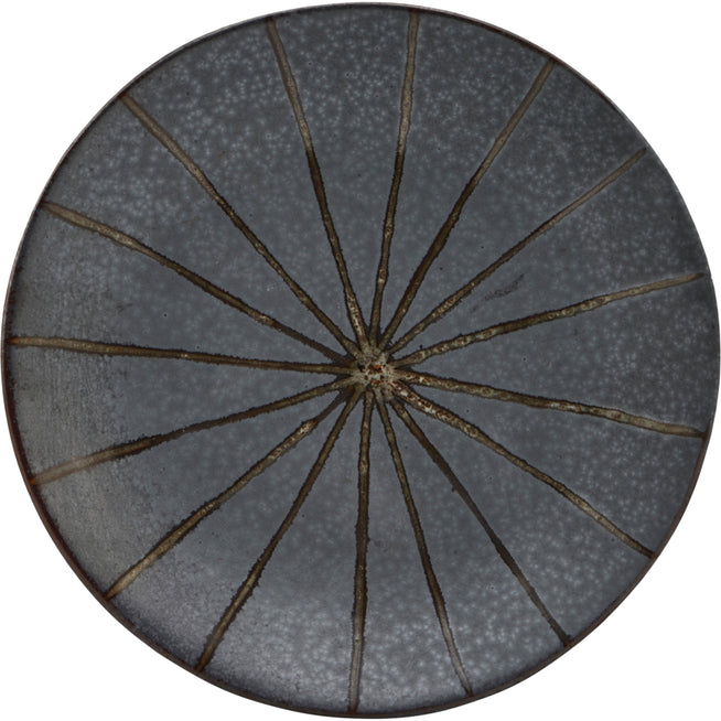 Photo of Suns plates dark brown - set of 12 pieces