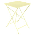 Thumbnail photo of Bistro Table 57x57 cm Frosted Lemon A6 - Garden Table - Yellow - Metal