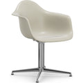 Eames Plastic Armchair Dal - 23 Ice Grey - Aluminium Polished - Matstolar - Charles & Ray Eames - Grå - Metall/plast